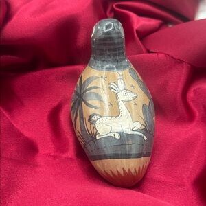 Handcrafted Ceramic Bird Figurine